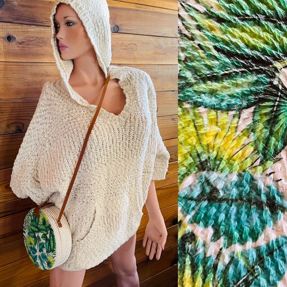 COLLECTION 18 Chic NWT Tropical PALM Leaf Print CROSSBODY BAG Purse - Picture 8 of 16